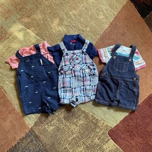 Set of 3 Baby Boy Outfits size 9month